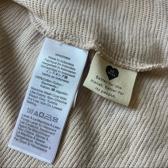 MADEWELL textured blouse with buttons - XS - Picture 5 of 5